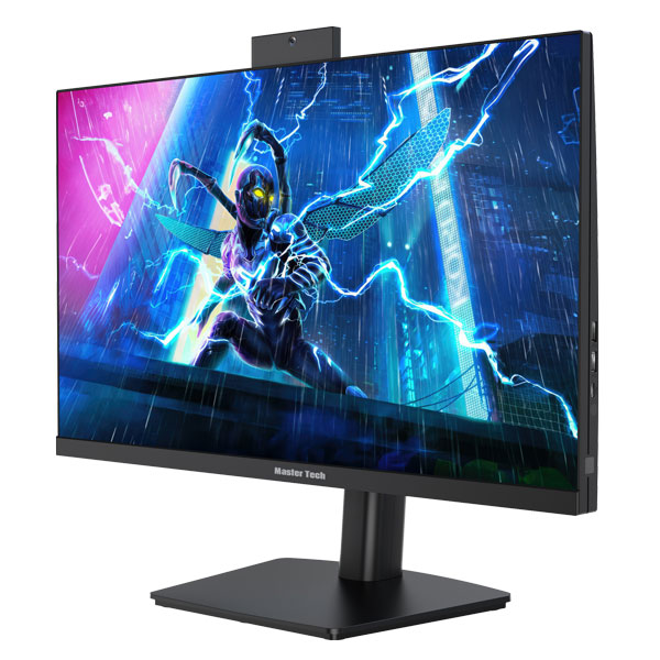 مانیتور گیمینگ 27 اینچ مسترتک مدل PA279QTC، رزولوشن QHD، پنل IPS، نرخ بروزرسانی 180 هرتز، با نسبت تصویر 16:9، دارای اسپیکر داخلی، دارای پورت HDMI و DisplayPort و USB و خروجی هدفون - Image 3
